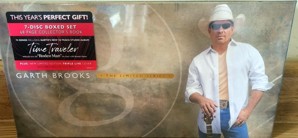 Garth Brooks Limited Series 7-Disc with Book BOX Set Time Traveler Sealed NEW